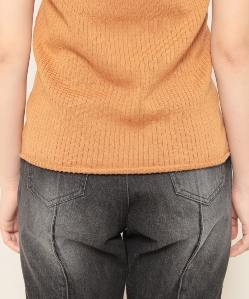 PAGEBOY（ページボーイ）の「フリンジニットタンクトップ（タンクトップ・レディース・グリーン/キャメル/ホワイト・FREE）」の21枚目の写真