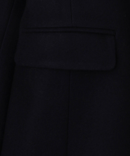 NINE(ナイン)の「ショートチェスターコート(チェスターコート・レディース・ベージュ/ネイビー/ラベンダー・1/0)」の10枚目の写真