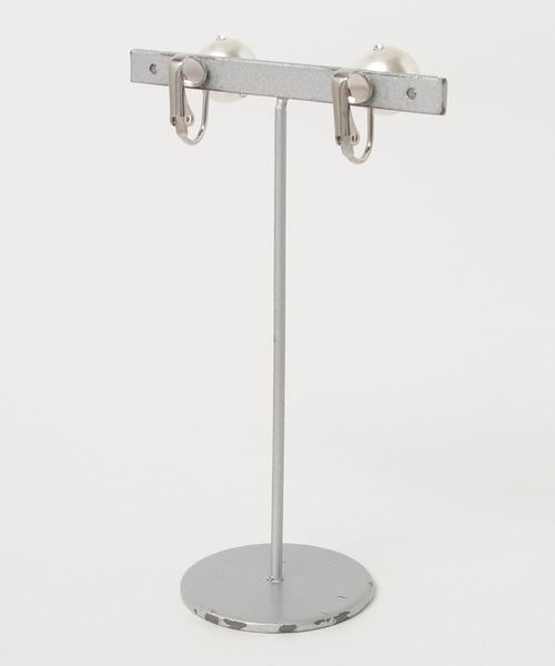 Cupid Heart（キューピッドハート）の「【Cupid Heart】結婚式アクセサリー♪イヤリング付2連パールネックレス（ネックレス・レディース・ベージュ・MEDIUM）」の4枚目の写真