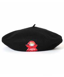 RADIO EVA(aIG@)RADIO EVA 548 RADIO EVA Patch Beret(n`O/x[X)