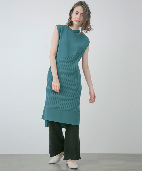 STUDIOUS(ステュディオス)の「【STUDIOUS】ツイルフレアパンツ(その他パンツ・レディース・ブラック・0/1)」の21枚目の写真