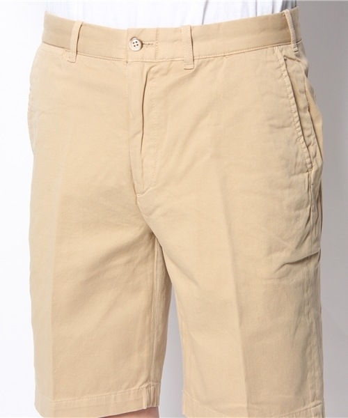 BEAUTY&YOUTH UNITED ARROWS（ビューティーアンドユースユナイテッドアローズ）の「BY ガーメントダイ ツイル ノープリーツ ショートパンツ（FDG）[MMG4]◆（その他パンツ・メンズ・ダークグレー/ナチュラル/ブラウン/レッド/マスタード/ケリー/ネイビー・SMALL/MEDIUM/LARGE/X-LARGE）」の10枚目の写真