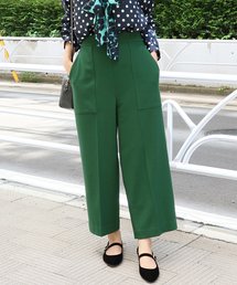 ジョーゼットクロップドパンツ◆