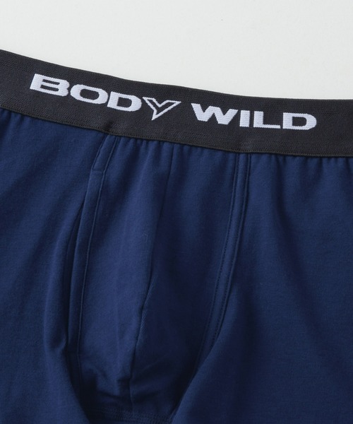 BODY WILD（ボディーワイルド）の「BODY WILD/ボディワイルド　WEB限定 ボクサーパンツ2枚組（ボクサーパンツ・メンズ・ネイビー/ブラック/杢グレー/チャコールグレー/カーキ・SMALL/MEDIUM/LARGE/X-LARGE）」の11枚目の写真