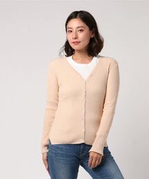 flower | レディリブカーディガン(カーディガン/ボレロ)