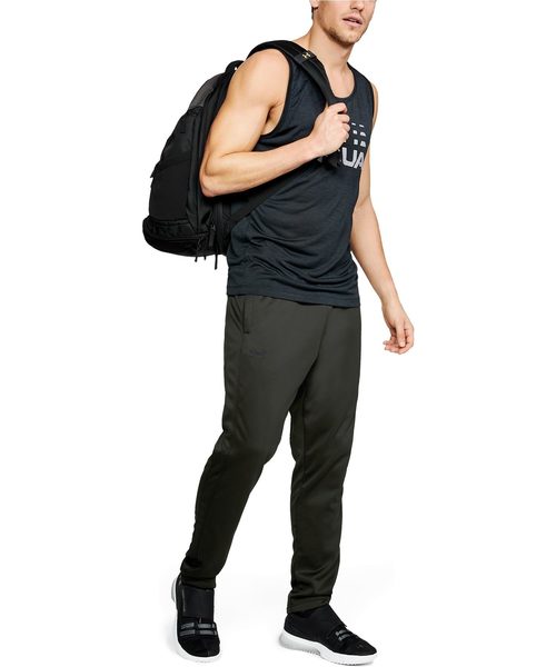 UNDER ARMOUR（アンダーアーマー）の「UAアーマーフリースパンツ(トレーニング/ロングパンツ/MEN)[1320757]【セットアップ対応商品】（その他パンツ・メンズ・ブラック/ダークカーキ/ライトグレー/ダークインディゴブルー・XL/MD/XXL/SM/LG）」の13枚目の写真