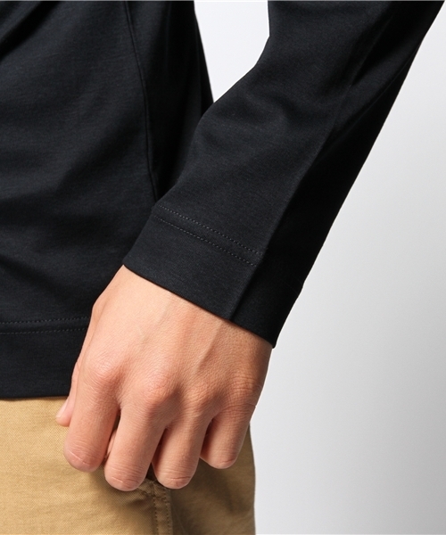 EDIFICE（エディフィス）の「◇ソフトフライス Vカーディガン（カーディガン/ボレロ・メンズ・チャコールグレー/ネイビー/ブルー系その他/オレンジ・44/46/48）」の14枚目の写真