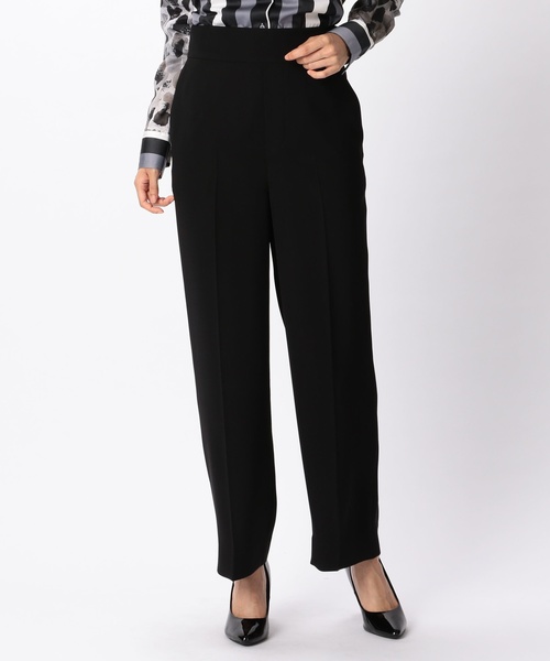 NARACAMICIE（ナラカミーチェ）の「ストレートダブルクロスパンツ（その他パンツ・レディース・ブラック/ネイビー・SMALL/MEDIUM/LARGE）」の3枚目の写真