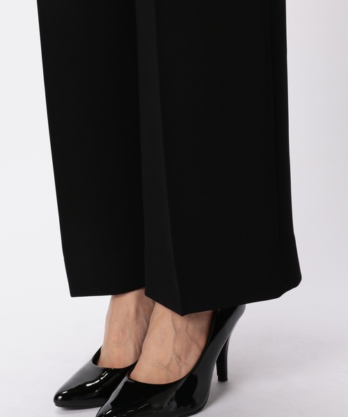 NARACAMICIE（ナラカミーチェ）の「ストレートダブルクロスパンツ（その他パンツ・レディース・ブラック/ネイビー・SMALL/MEDIUM/LARGE）」の7枚目の写真