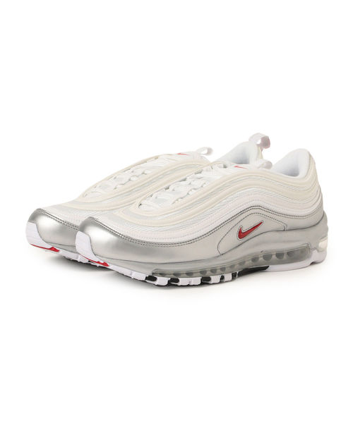 NIKE(ナイキ)の「NIKE / Air Max 97 QS(スニーカー・メンズ・シルバー/ゴールド/ホワイト・27.5cm/26.0cm/27.0cm/28.0cm/29.0cm/28.5cm/26.5cm)」の13枚目の写真