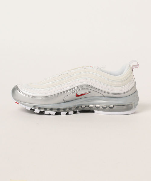 NIKE(ナイキ)の「NIKE / Air Max 97 QS(スニーカー・メンズ・シルバー/ゴールド/ホワイト・27.5cm/26.0cm/27.0cm/28.0cm/29.0cm/28.5cm/26.5cm)」の17枚目の写真