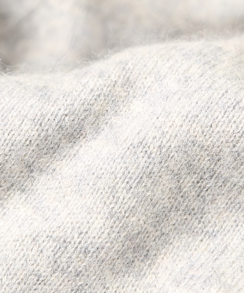 green label relaxing（グリーンレーベルリラクシング）の「GO W/RAC C/N パールBTN カーディガン（カーディガン/ボレロ・レディース・ライトグレー/ベージュ/ネイビー/パープル/オフホワイト/ワインレッド/ロイヤルブルー/その他1/ピンク・38/40）」の17枚目の写真