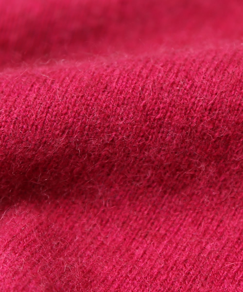 green label relaxing（グリーンレーベルリラクシング）の「GO W/RAC C/N パールBTN カーディガン（カーディガン/ボレロ・レディース・ライトグレー/ベージュ/ネイビー/パープル/オフホワイト/ワインレッド/ロイヤルブルー/その他1/ピンク・38/40）」の18枚目の写真