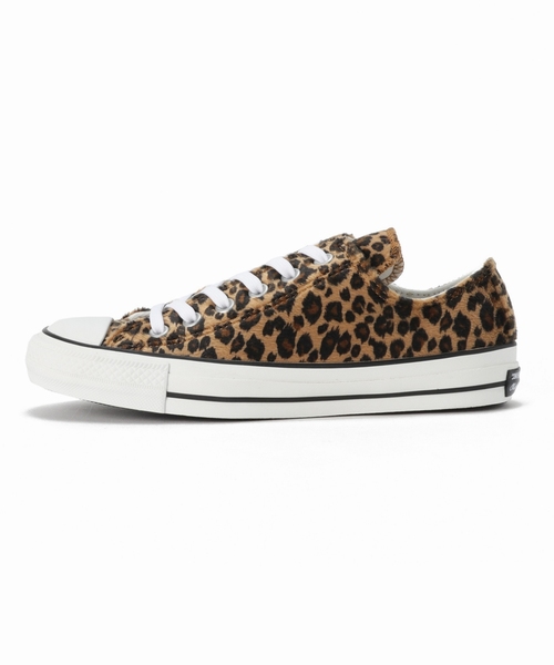 CONVERSE（コンバース）の「【Converse/コンバース】ALL STAR 100 LEOPARD OX：スニーカー（スニーカー・レディース・ブラウン/チャコールグレー・23cm/23.5cm/24cm/24.5cm）」の5枚目の写真