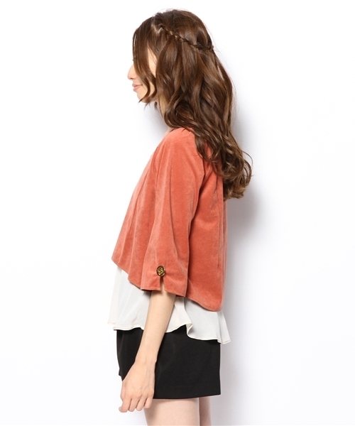 Language（ランゲージ）の「リバレックス プルオーバー（Tシャツ/カットソー・レディース・ベージュ系/オレンジ系/ブラック系・38）」の4枚目の写真