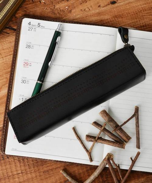 Add+�i�A�b�h�j�́u��Add+ TOCHIGI LEATHER�����U�[�y���P�[�X�iM�j �Ȗ؃��U�[ ����MADE IN JAPAN���i�X�e�[�V���i���[�j�v�b�u���b�N