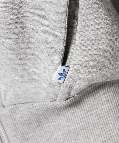 adidas Originals（アディダスオリジナルス）の「アディダス オリジナルス フリース フーディ メタリック ライダース型 adidas Originals HOLI TT FLE TER（パーカー・レディース・グレー・SMALL/MEDIUM）」の10枚目の写真