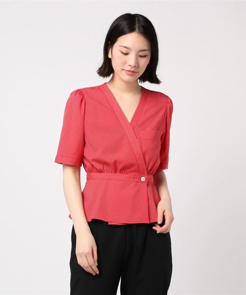 クラネ　カシュクールブラウス カシュクールブラウス D1316 | udresser