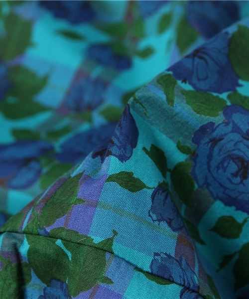 Ray BEAMS（レイビームス）の「Ray BEAMS / リバティ フラワーチェック プリントスカート（スカート・レディース・レッド/ブルー・0/1）」の10枚目の写真