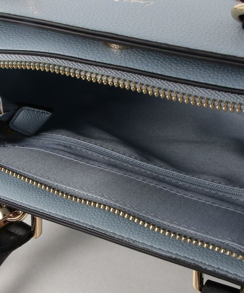 Ungrid(アングリッド)の「【Ungrid/アングリッド】 スカーフ付カラーコンビアオリスクエアバッグ(トートバッグ・レディース・ブラック/ブルー/ベージュ系その他/キャメル・FREE)」の20枚目の写真