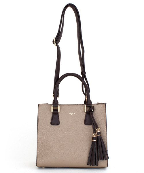 Ungrid(アングリッド)の「【Ungrid/アングリッド】 スカーフ付カラーコンビアオリスクエアバッグ(トートバッグ・レディース・ブラック/ブルー/ベージュ系その他/キャメル・FREE)」の19枚目の写真