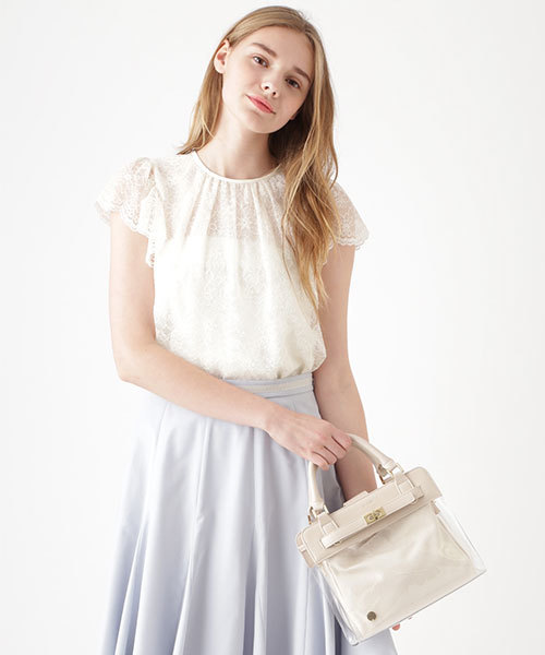 JILL STUART（ジルスチュアート）の「◆ティビレースブラウス（シャツ/ブラウス・レディース・ホワイト/ブラック/ブルー・SMALL/MEDIUM）」の2枚目の写真