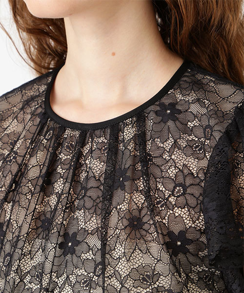 JILL STUART（ジルスチュアート）の「◆ティビレースブラウス（シャツ/ブラウス・レディース・ホワイト/ブラック/ブルー・SMALL/MEDIUM）」の14枚目の写真