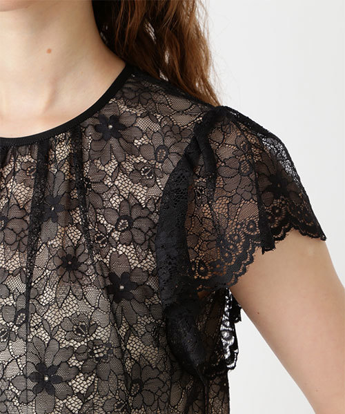 JILL STUART（ジルスチュアート）の「◆ティビレースブラウス（シャツ/ブラウス・レディース・ホワイト/ブラック/ブルー・SMALL/MEDIUM）」の4枚目の写真