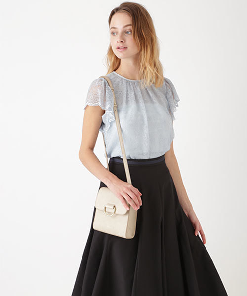 JILL STUART（ジルスチュアート）の「◆ティビレースブラウス（シャツ/ブラウス・レディース・ホワイト/ブラック/ブルー・SMALL/MEDIUM）」の19枚目の写真