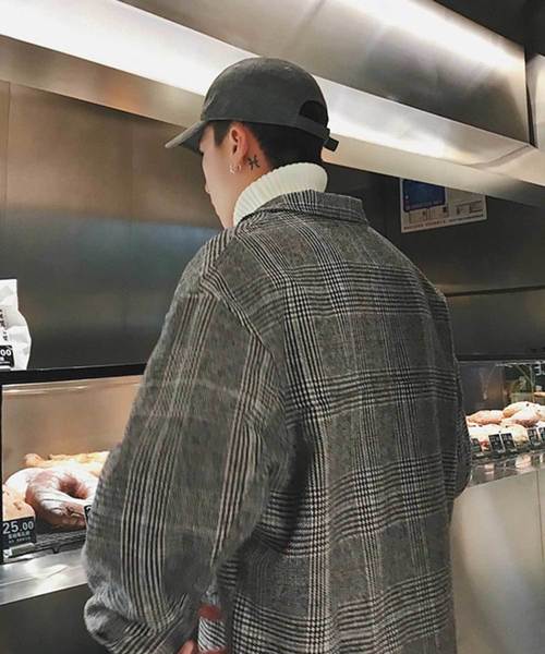 MGV（エムジーヴィー）の「【MGV】グレンチェックオーバーサイズ