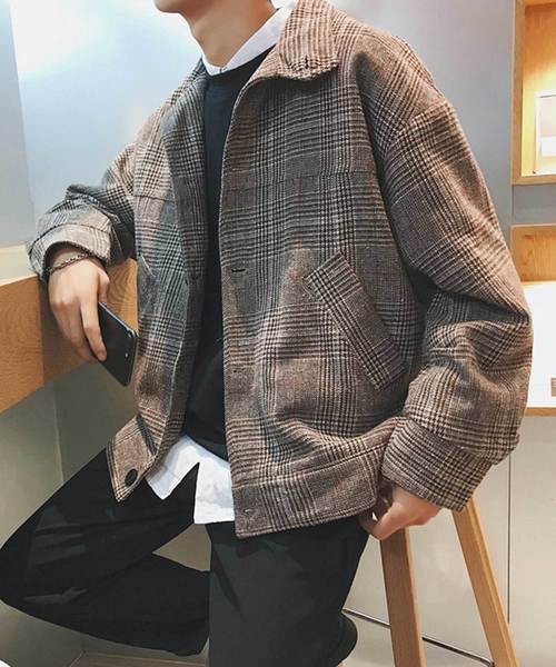 MGV（エムジーヴィー）の「【MGV】グレンチェックオーバーサイズ