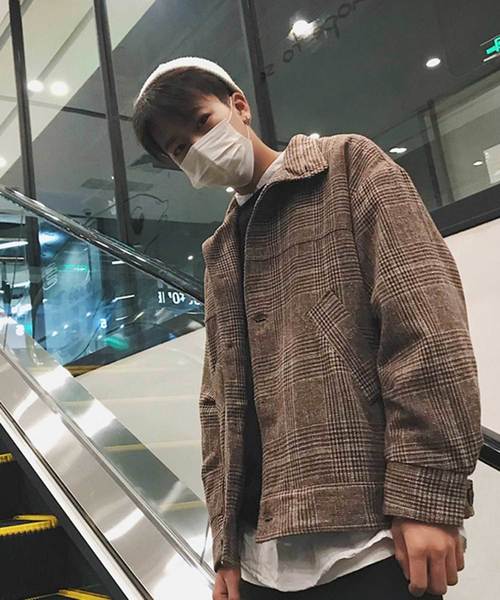 MGV（エムジーヴィー）の「【MGV】グレンチェックオーバーサイズスウィングトップ（ブルゾン・メンズ・グレー/ブラウン・X-LARGE/XX-LARGE/LARGE/MEDIUM）」の22枚目の写真