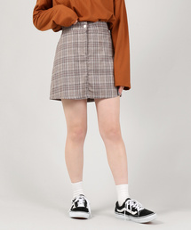 DING | DING/チェック柄ミニスカパン(スカート)
