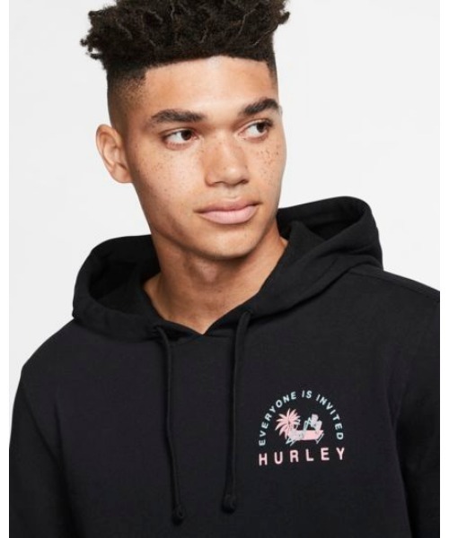 Hurley (ハーレー)の「M THROUGH THE NIGHT PRINT MIX / メンズ ハーレー プルオーバー パーカー / バックプリント ストリートファッション(パーカー・メンズ・ブラック/ネイビー/クリーム・SMALL/MEDIUM/LARGE)」の11枚目の写真
