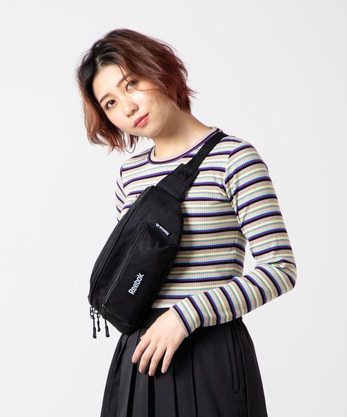 Reebok（リーボック）の「∴WEGO/Reebokウエストバッグ（ボディバッグ/ウエストポーチ・メンズ・ブラック/イエロー/オレンジ・FREE）」の13枚目の写真