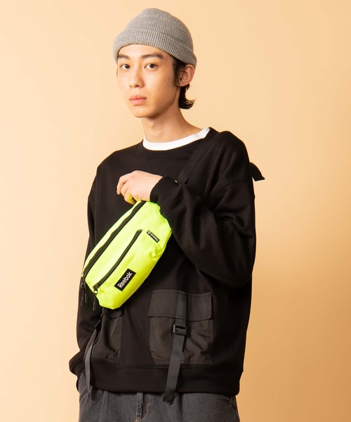 Reebok（リーボック）の「∴WEGO/Reebokウエストバッグ（ボディバッグ/ウエストポーチ・メンズ・ブラック/イエロー/オレンジ・FREE）」の14枚目の写真