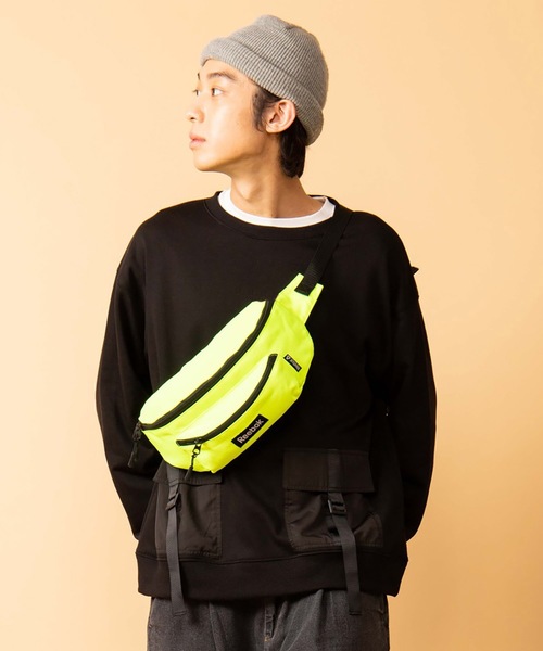 Reebok（リーボック）の「∴WEGO/Reebokウエストバッグ（ボディバッグ/ウエストポーチ・メンズ・ブラック/イエロー/オレンジ・FREE）」の15枚目の写真
