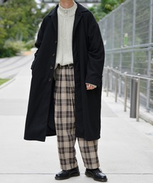 kutir | ビッグステンカラーコート(その他アウター)
