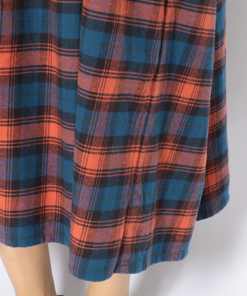 Smock Nelcheck Big Bohemians ボヘミアンズ ワンピース ワンピース Bohemians ボヘミアンズ のファッション Big ワンピース ドレス セール Onepiece Onepiece 一部予約 ワンピース