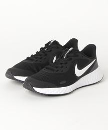 NIKE | NIKE ナイキ 225-25REVOLUTION 5 (GS) レボリューション 5 GS  BQ5671-003 003BLACK/WHITE(スニーカー)