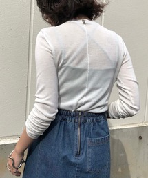 &g'aime | 【&g'aime】シアーハイネックニット(ニット/セーター)