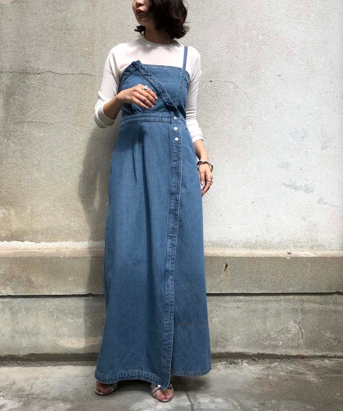 &g'aime（アンジェム）の「【&g'aime】シアーハイネックニット/シースルーロングTシャツ（ニット/セーター・レディース・ホワイト/ブラック/ブラウン・FREE）」の4枚目の写真