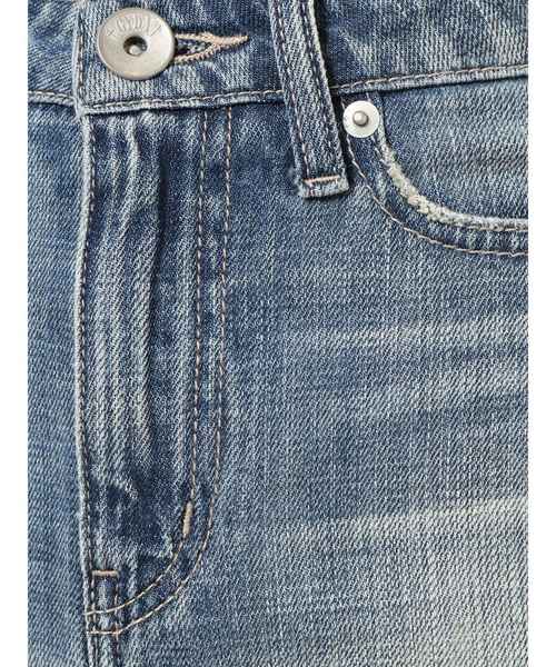 GYDA（ジェイダ）の「Shark damegeデニムスカートライクショーパン（デニムスカート・レディース・ブルー/ライトブルー・SMALL/MEDIUM）」の22枚目の写真