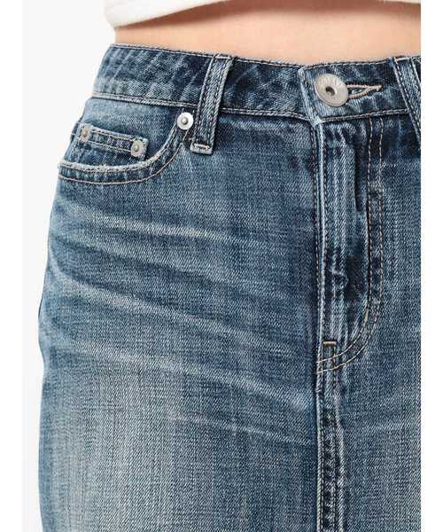 GYDA（ジェイダ）の「Shark damegeデニムスカートライクショーパン（デニムスカート・レディース・ブルー/ライトブルー・SMALL/MEDIUM）」の18枚目の写真