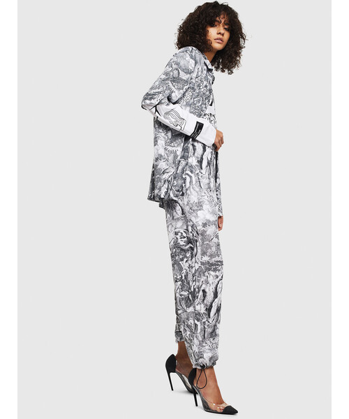 DIESEL（ディーゼル）の「レディース オールオーバープリントパンツ  