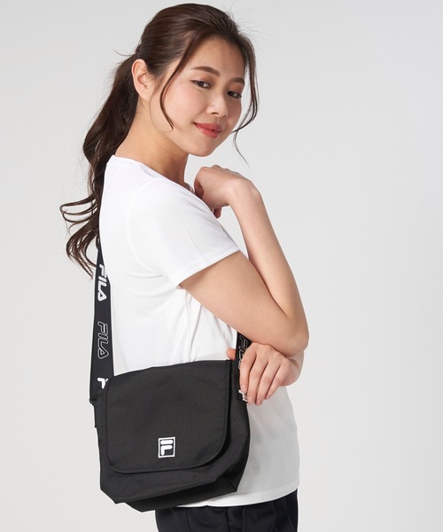 ショルダーバッグ・ポシェット FILA FILA ballerina duffel bag_FS3BCG3371F_BLK FILA/フィラ】ロゴショルダーバッグ / スポーティー（ショルダー