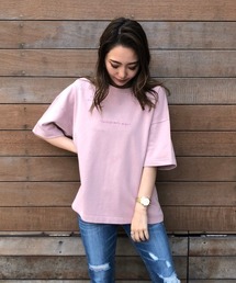 ENVYM | ポイントロゴルーズＴｅｅ(Tシャツ/カットソー)