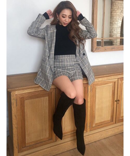 RESEXXY（リゼクシー）の「ミドルストレートブーツ（ブーツ・レディース・ブラック/ブラウン/その他1・SMALL/MEDIUM/LARGE）」の15枚目の写真