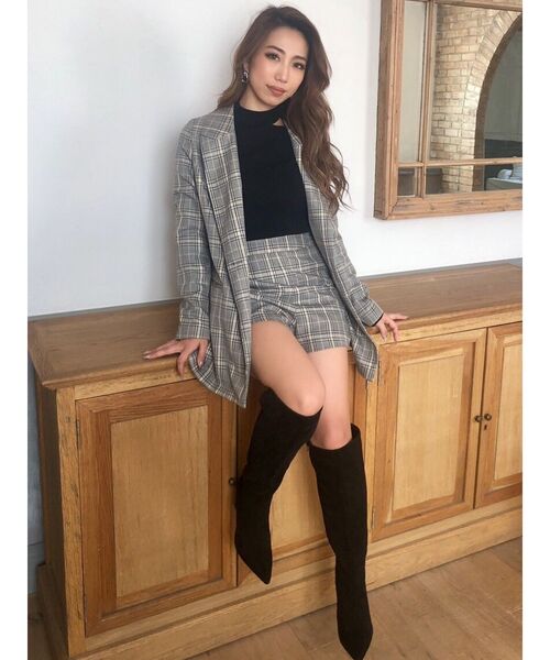 RESEXXY（リゼクシー）の「ミドルストレートブーツ（ブーツ・レディース・ブラック/ブラウン/その他1・SMALL/MEDIUM/LARGE）」の14枚目の写真