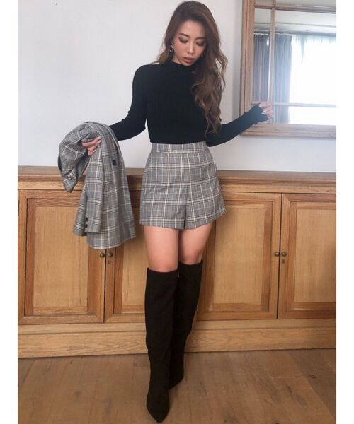 RESEXXY（リゼクシー）の「ミドルストレートブーツ（ブーツ・レディース・ブラック/ブラウン/その他1・SMALL/MEDIUM/LARGE）」の13枚目の写真